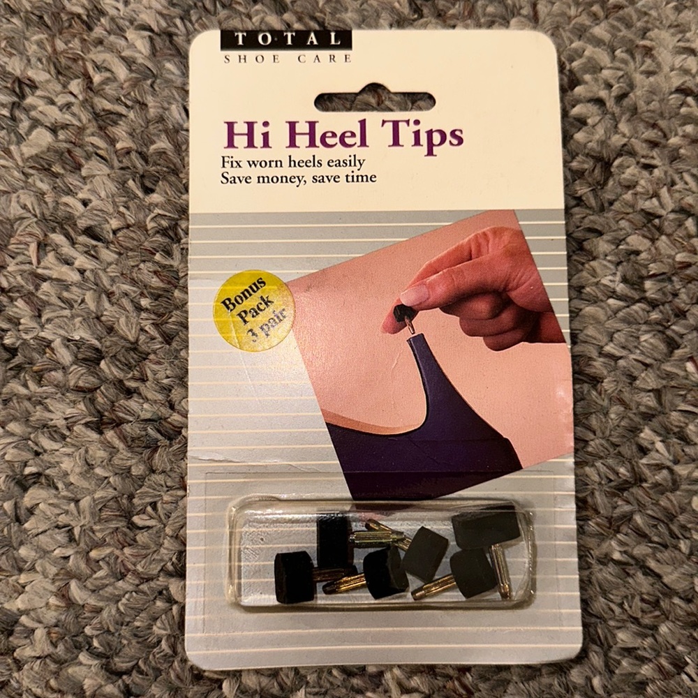 👙New Total Shoe Care Hi Heel Tips